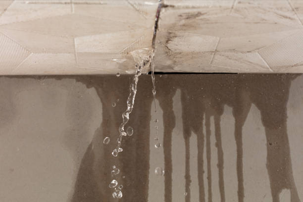 Professional Flood Damage Cleanup technician working in Escondido, CA